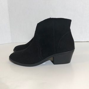 Black Suede Ankle Boots
